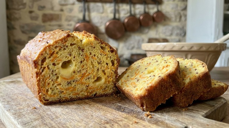 découvrez notre cake moelleux aux carottes, relevé par une moutarde piquante et enrichi de fromage fondant, une recette salée gourmande et facile à réaliser pour toutes vos envies.