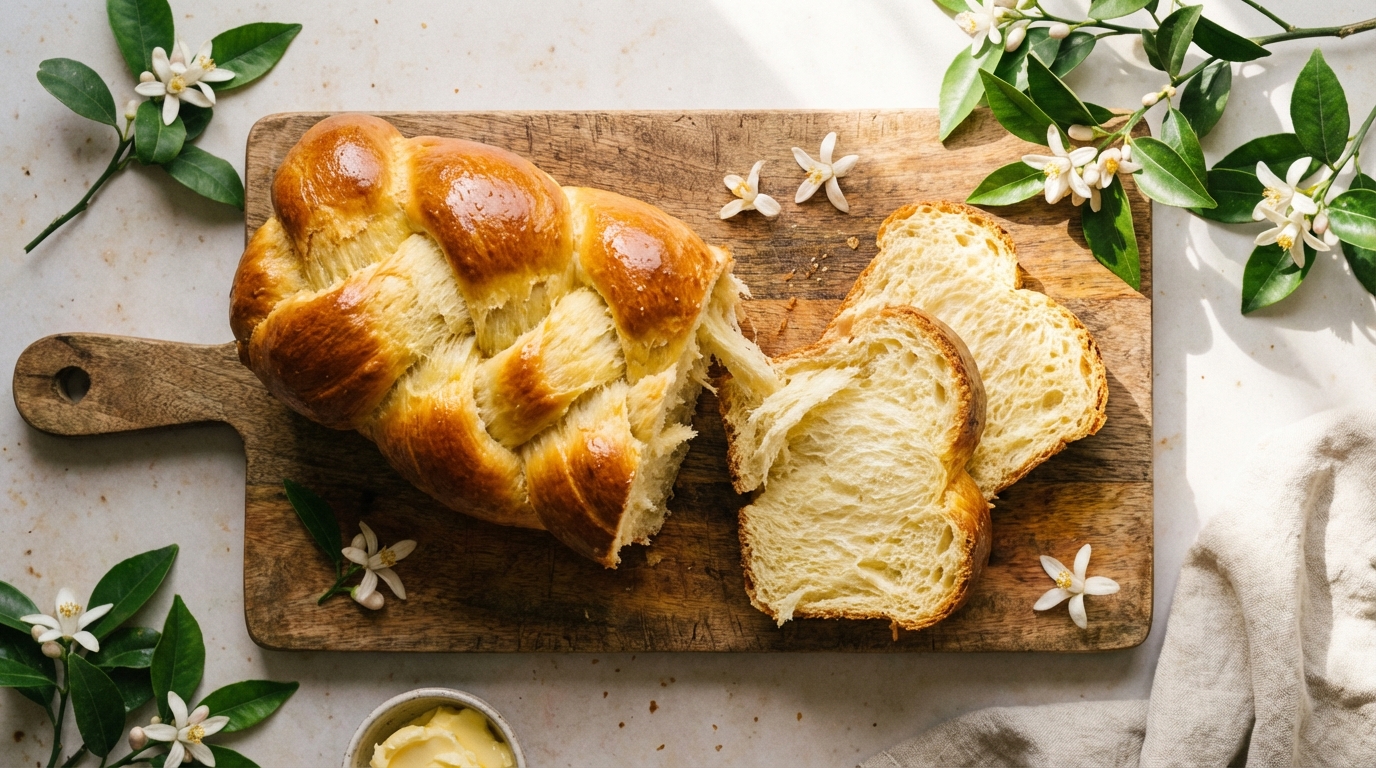 découvrez notre recette facile et moelleuse de brioche vendéenne à la fleur d’oranger, parfaite pour un goûter gourmand et parfumé.