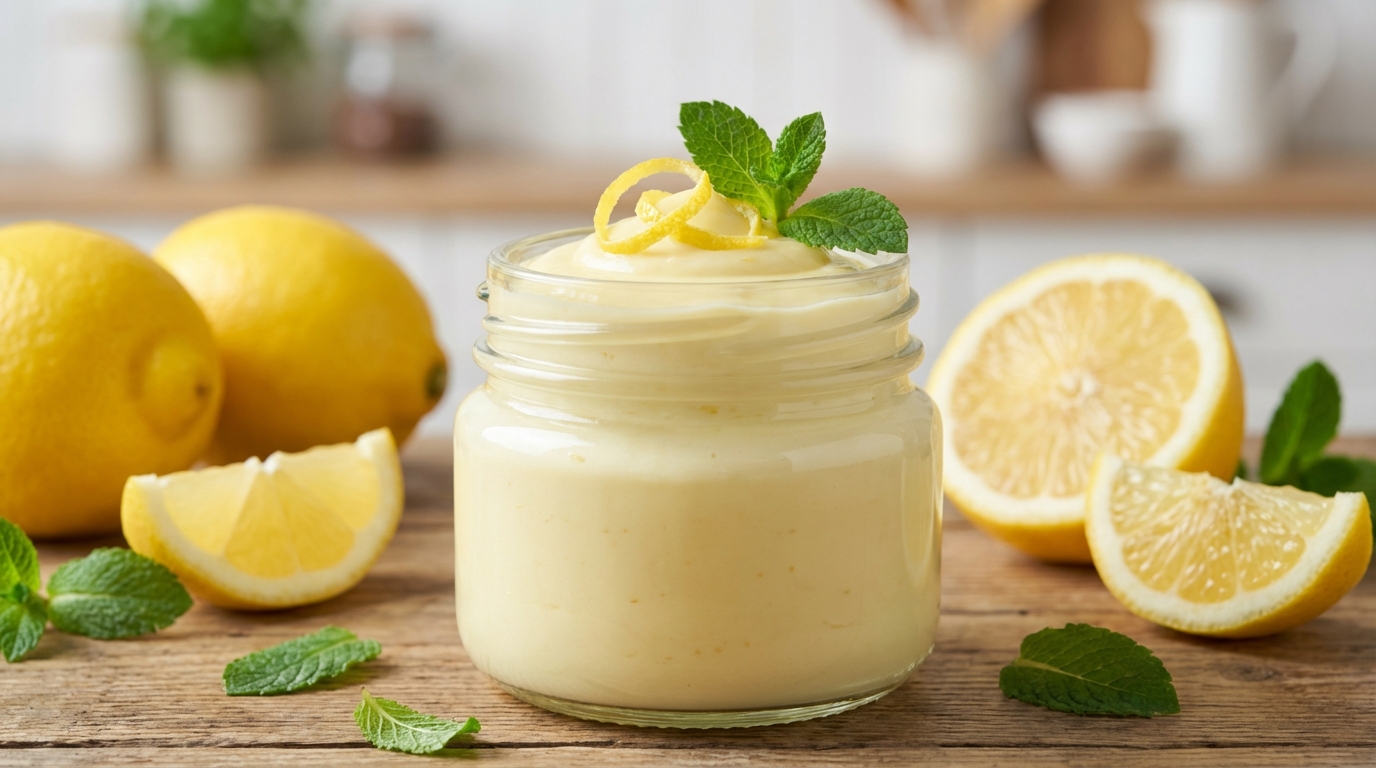découvrez notre recette saine et gourmande de crème légère au citron sans sucre, parfaite pour une douceur acidulée sans culpabilité.