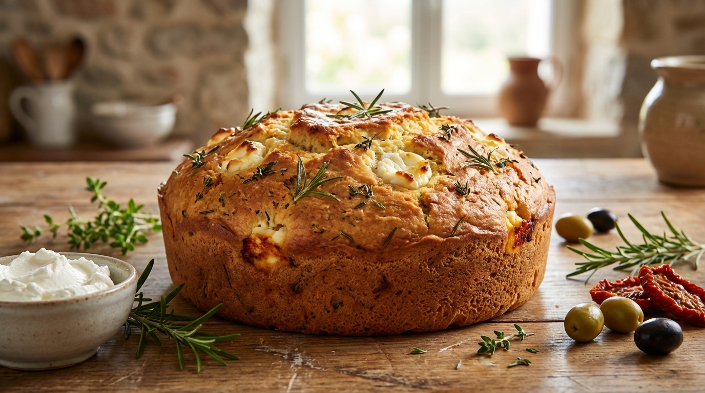 découvrez la recette incontournable du délicieux cake provençal au chèvre frais, alliant saveurs méditerranéennes et douceur fromagère pour un régal garanti.