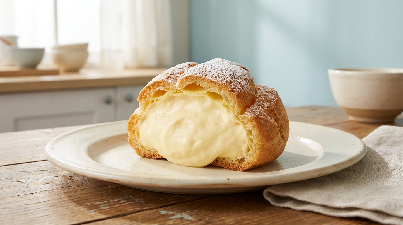 découvrez notre recette simple et gourmande de chou à la crème légère, parfaite pour un dessert délicieux et facile à réaliser.