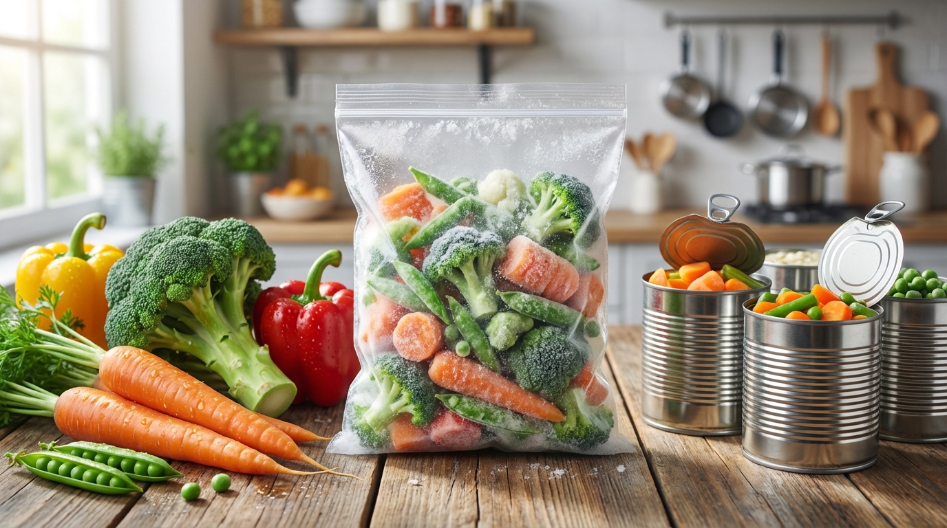 découvrez comment choisir entre légumes frais, surgelés ou en conserve pour allier goût, nutrition et praticité dans vos repas quotidiens.