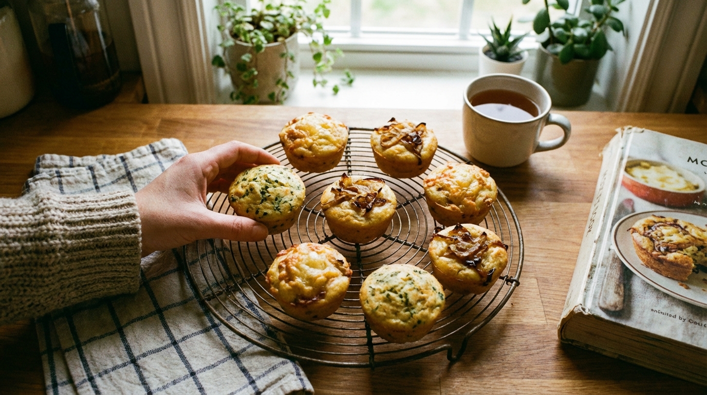 découvrez notre recette de mini-cakes savoureux au chorizo, poivron frais et fromage fondant, parfaits pour un apéritif gourmand et facile à préparer.