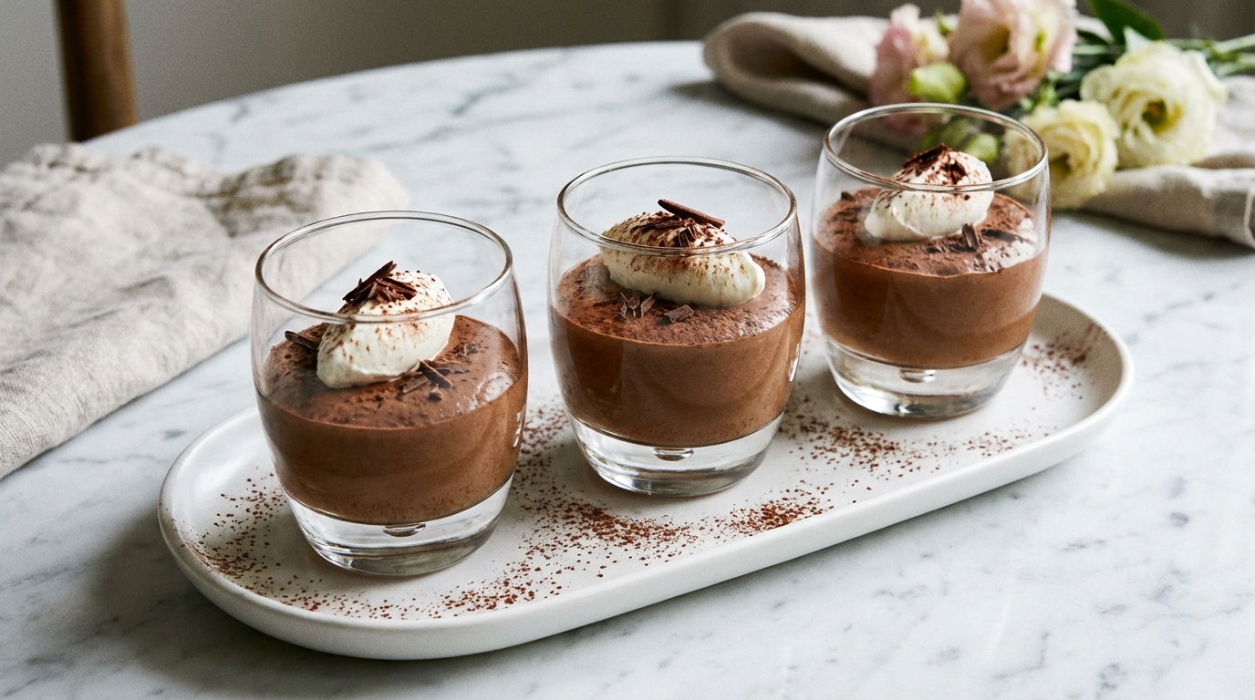 découvrez une recette simple et abordable de mousse au chocolat légère, parfaite pour se faire plaisir sans culpabiliser.