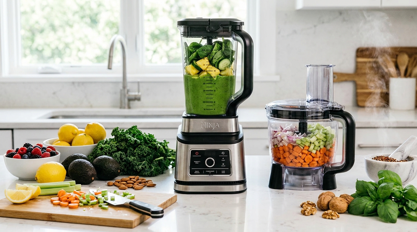 découvrez le ninja detect power blender processor pro 3-en-1, alliant performance exceptionnelle et polyvalence inégalée pour des préparations rapides et savoureuses.