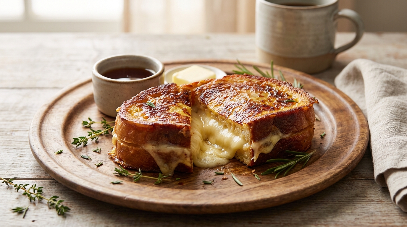 découvrez notre recette gourmande de pain perdu au fromage, un plat savoureux et facile à préparer pour régaler toute la famille.