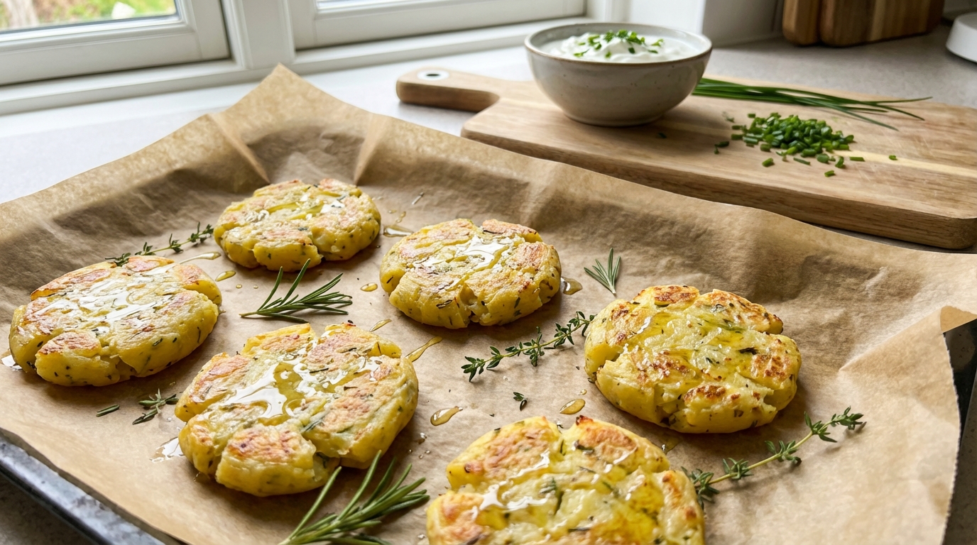 découvrez notre recette simple et légère de galettes de pommes de terre à la ciboulette, parfaite pour un repas savoureux et rapide à préparer.