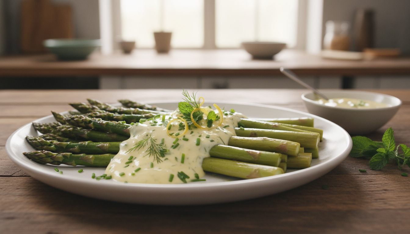 découvrez une sauce yaourt citron facile et rapide, parfaite pour accompagner vos asperges sans cuisson. une recette express idéale pour les jours où le temps manque.
