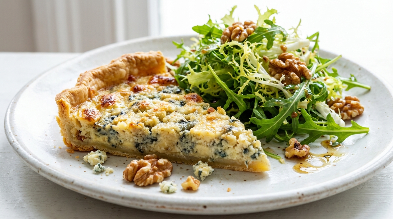découvrez la tarte au bleu, une recette savoureuse où le fromage fondant rencontre une gourmandise irrésistible, parfaite pour toutes vos envies.