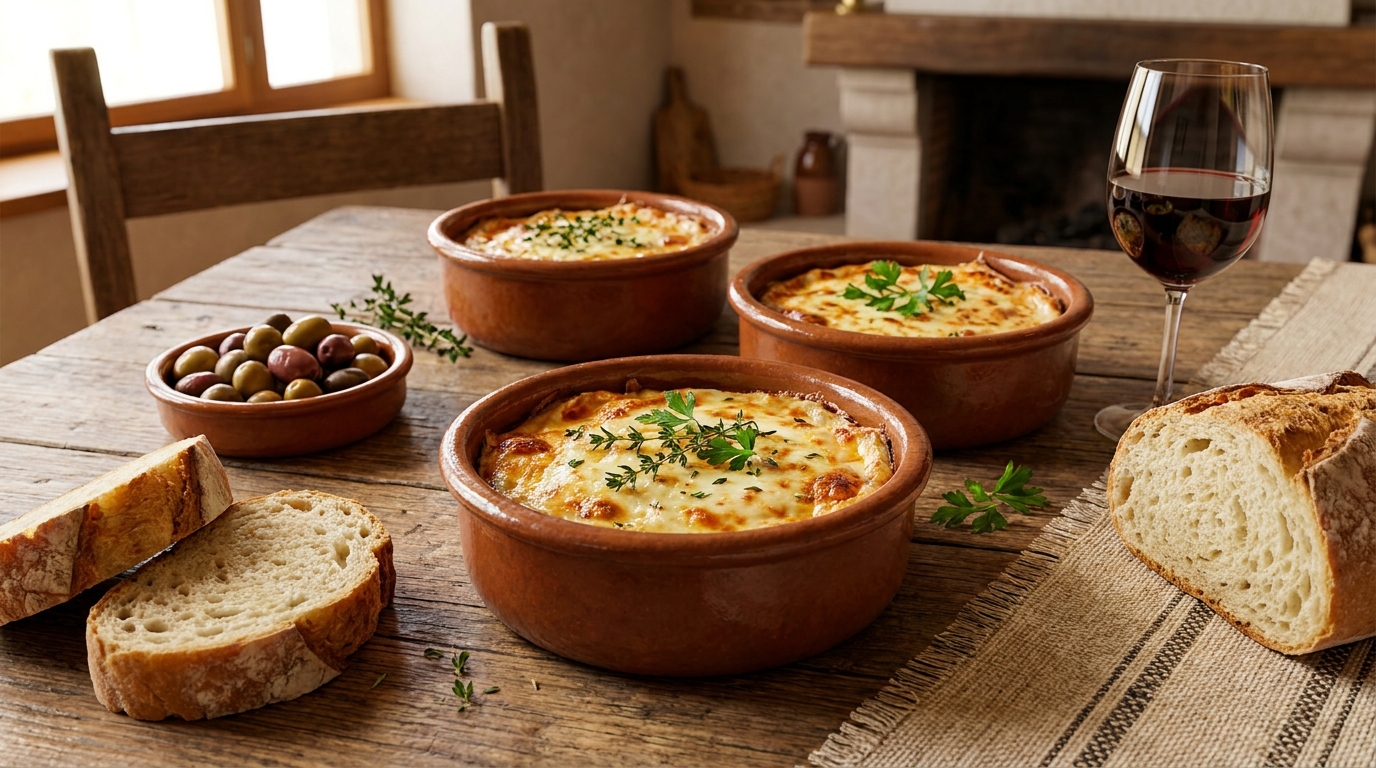 découvrez la recette authentique des cassolettes basques au fromage de brebis, un plat savoureux et traditionnel qui ravira vos papilles.