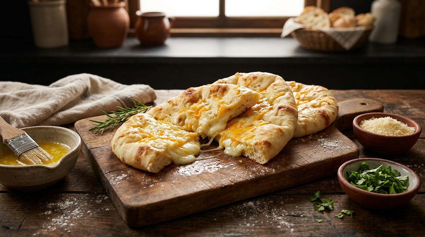 découvrez notre recette maison du cheese naan, un pain au fromage savoureux et fondant, facile à préparer pour régaler toute la famille.