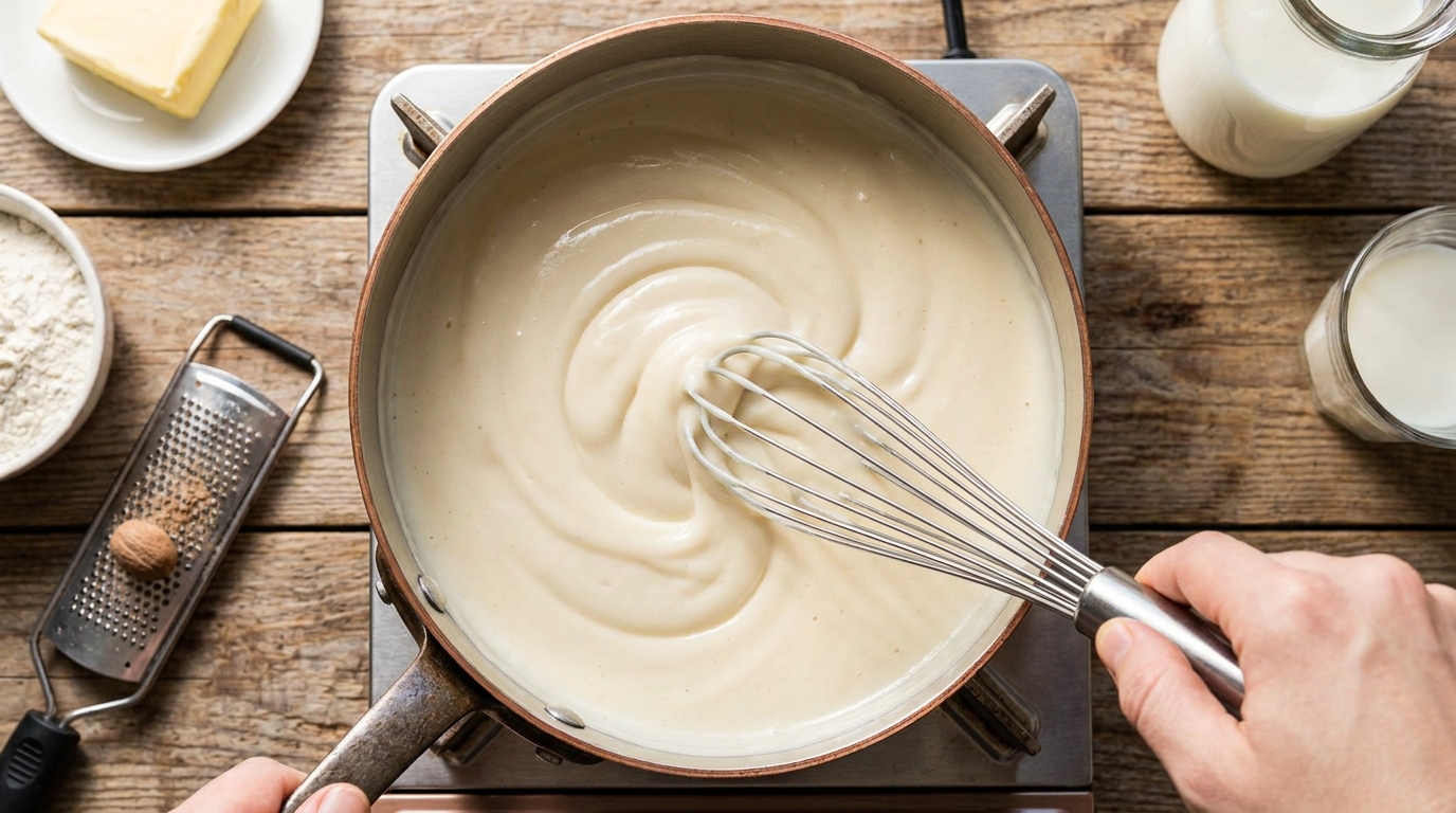 savourez nos délicates boulettes de viande, nappées d'une béchamel légère et gratinées au gruyère fondant pour un plat gourmand et réconfortant.