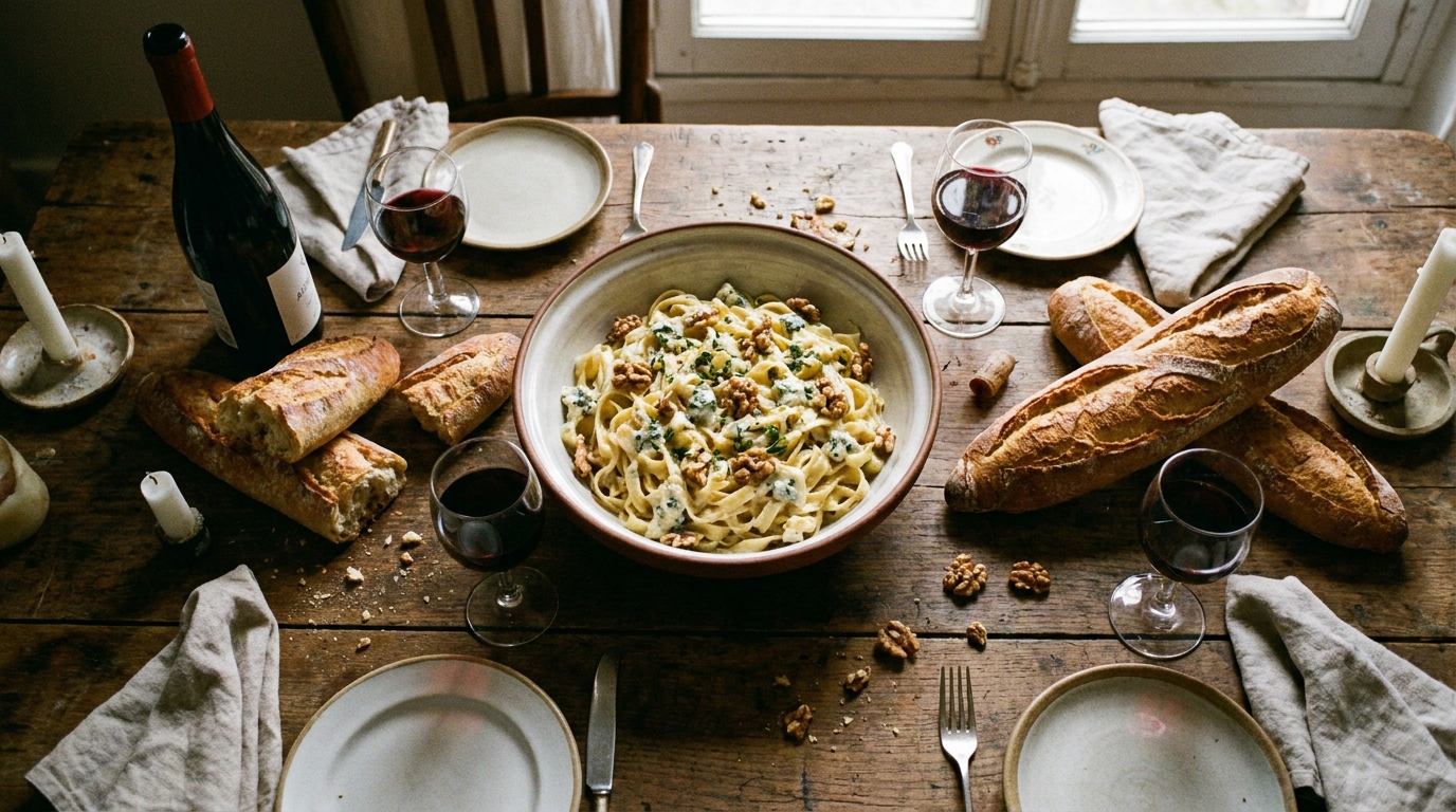 découvrez notre recette inratable de tagliatelles au roquefort, un délice crémeux qui ravira vos papilles en toute simplicité. parfait pour un repas savoureux et gourmand !