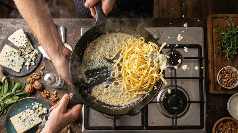 découvrez notre recette inratable de tagliatelles au roquefort, un délice crémeux et savoureux pour régaler vos papilles en toute simplicité.