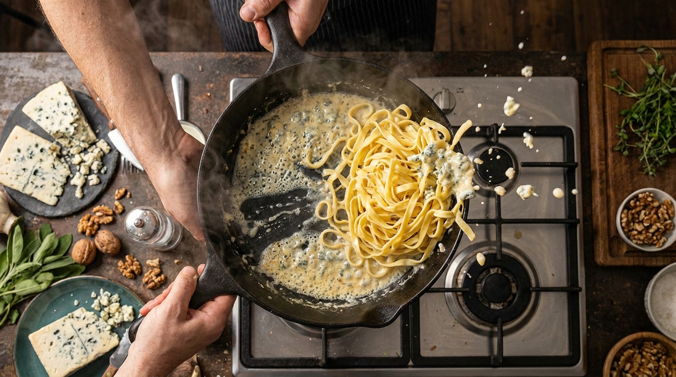 découvrez notre recette inratable de tagliatelles au roquefort, un délice crémeux et savoureux pour régaler vos papilles en toute simplicité.