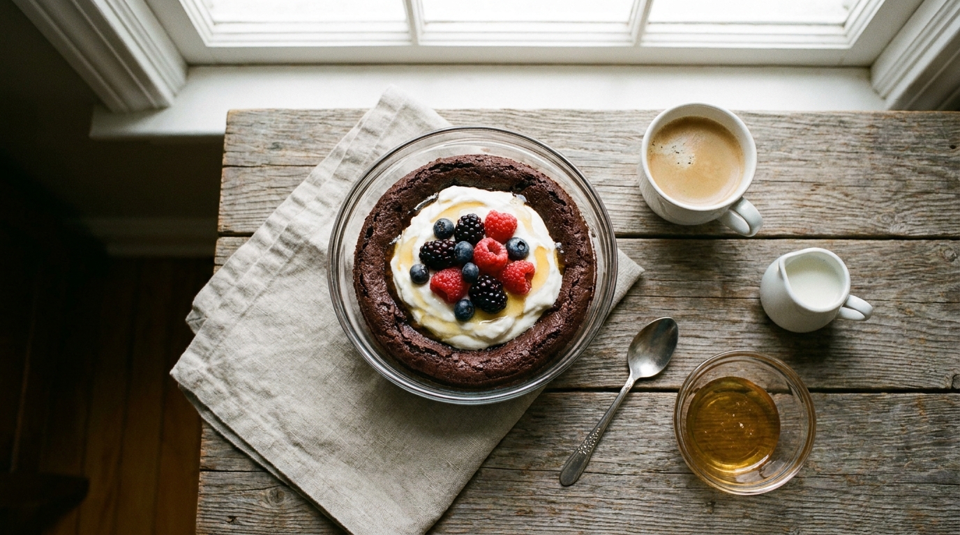 découvrez la recette rapide et facile du délice express : un bowl cake moelleux au fromage blanc, parfait pour un petit-déjeuner sain et gourmand.