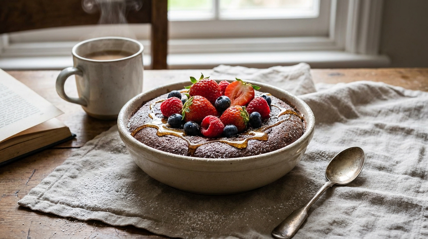 découvrez la recette rapide et facile du délice express : un bowl cake moelleux au fromage blanc, parfait pour un petit-déjeuner sain et gourmand.