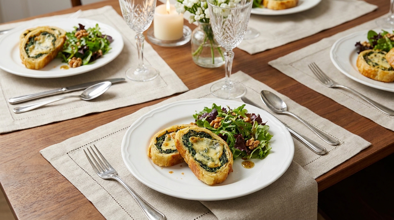 découvrez la recette incontournable du délice feuilleté léger aux épinards frais et roquefort fondant, pour un plat savoureux et raffiné à partager en toute simplicité.