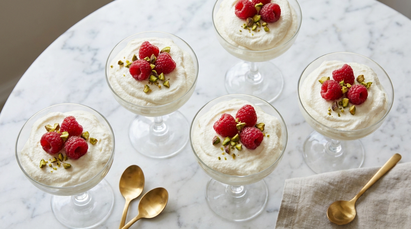 découvrez notre délicieuse mousse au chocolat blanc, légère et gourmande, riche en protéines pour un plaisir sain et savoureux à tout moment.