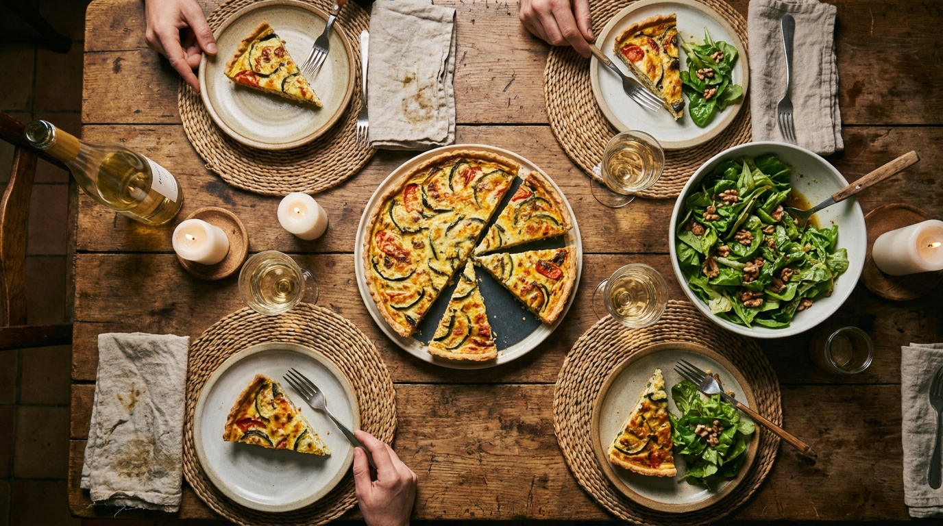 découvrez notre recette simple et gourmande de tarte aux légumes et fromage, parfaite pour un repas savoureux et rapide à préparer. à tester d'urgence pour régaler toute la famille !