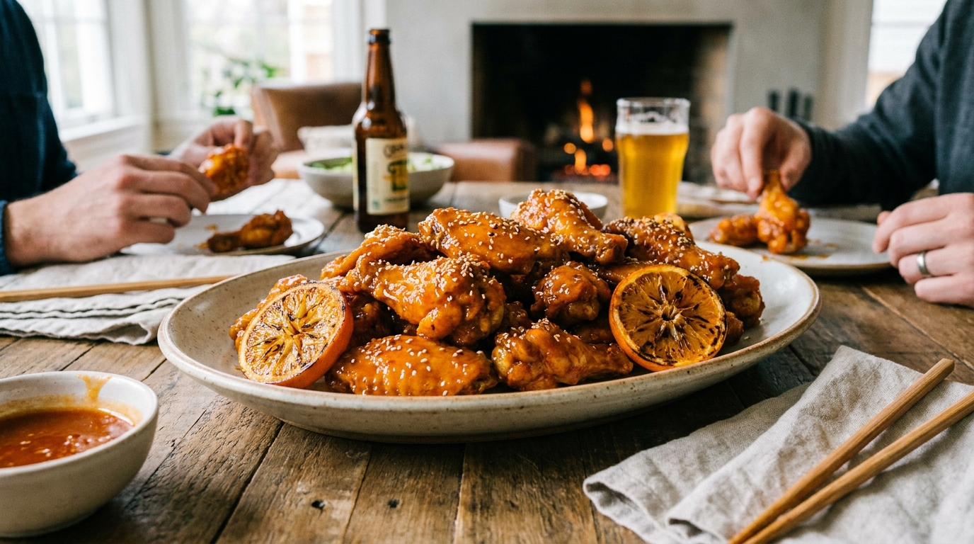 découvrez une recette légère et facile pour préparer des ailes de poulet à l’orange délicieusement parfumées, parfaites pour un repas savoureux et convivial.