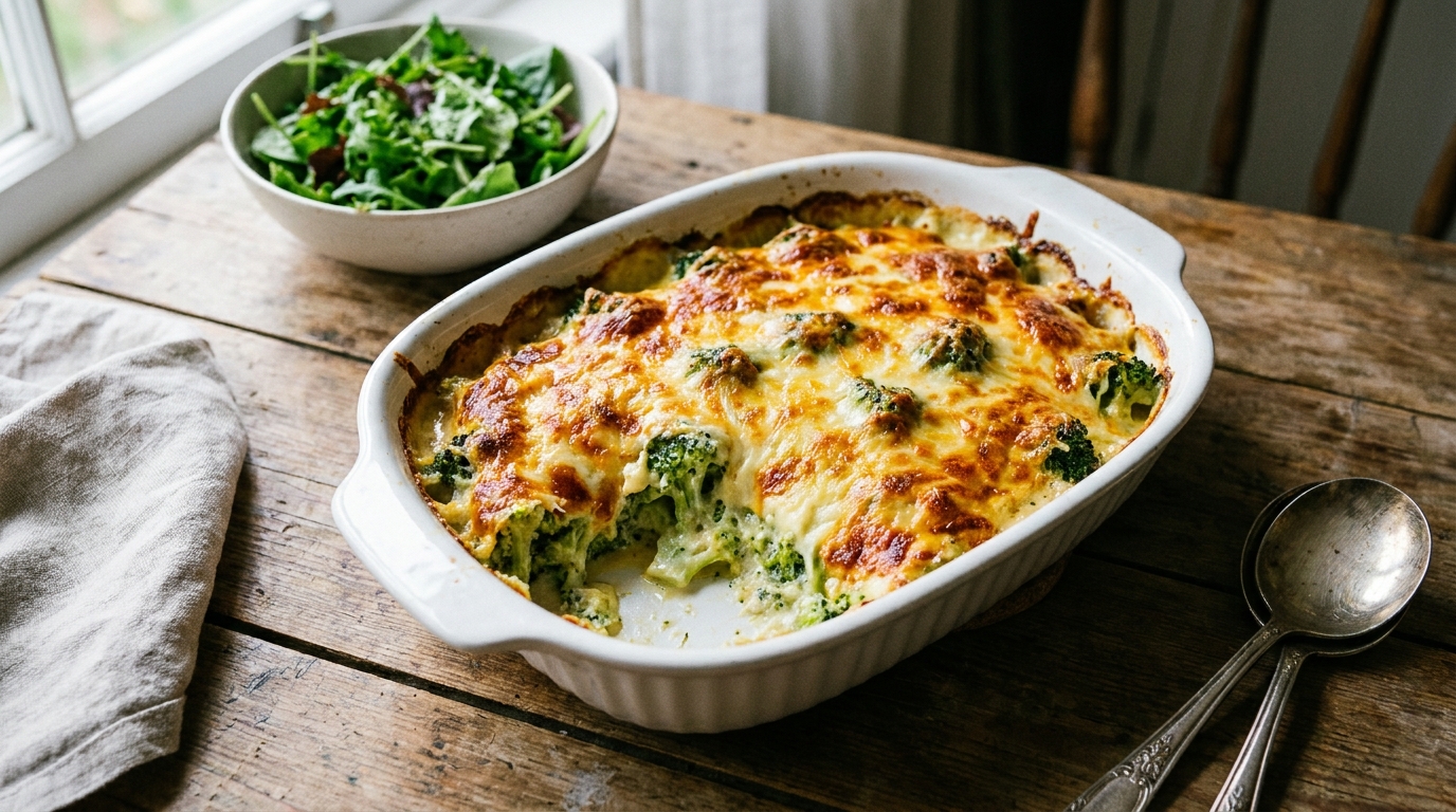 découvrez notre recette facile et gourmande de gratin de brocolis onctueux au fromage frais, un plat savoureux parfait pour régaler toute la famille.