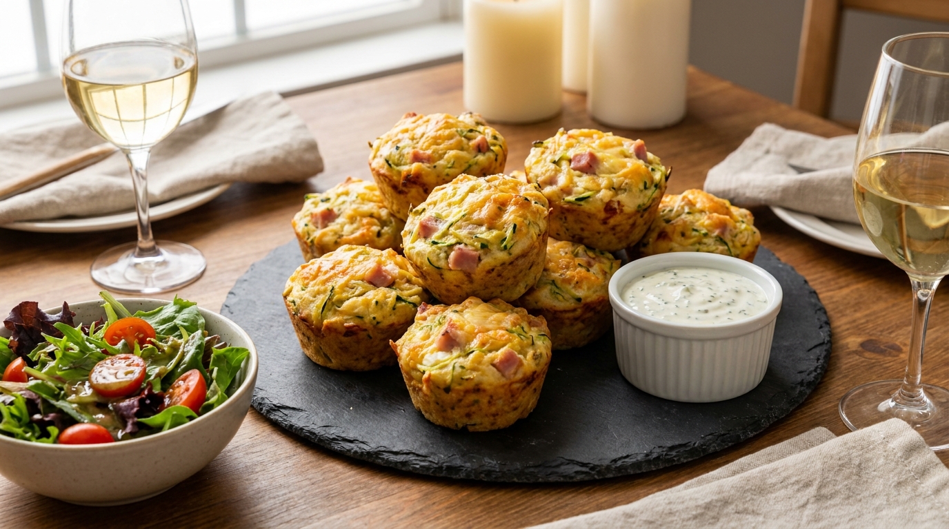 découvrez la recette gourmande des muffins salés aux courgettes, jambon et fromage frais, parfaits pour un apéritif ou un snack savoureux et facile à préparer.