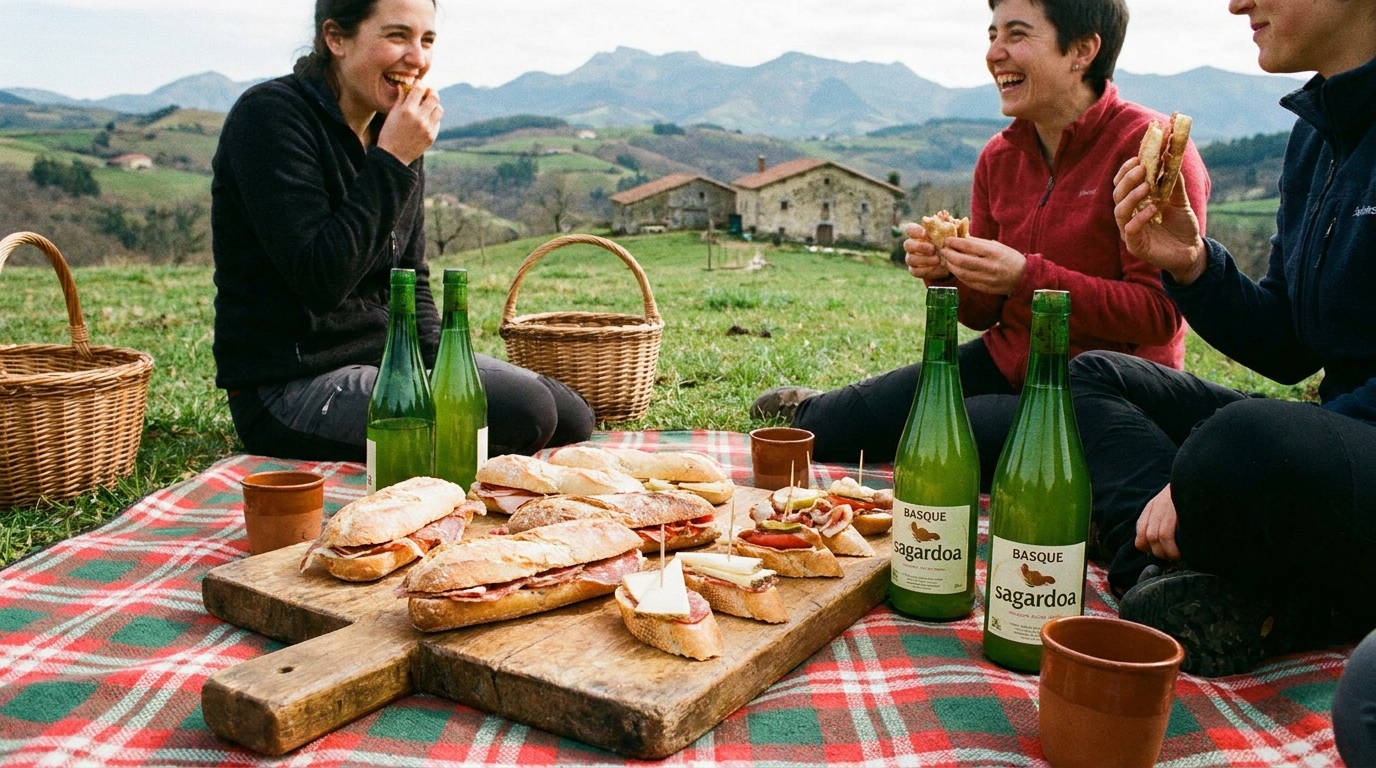découvrez notre délicieux sandwich basque, généreusement garni de fromage de brebis authentique pour un goût riche et traditionnel.