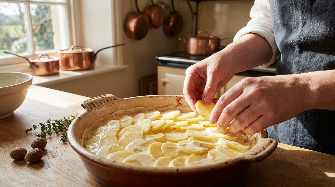 découvrez la recette du gratin de pommes de terre au camembert, un plat gourmand et réconfortant parfait pour réchauffer vos repas en toute simplicité.