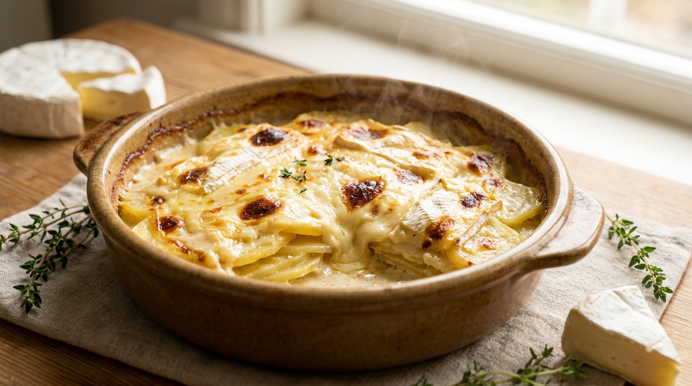 découvrez notre recette facile et savoureuse de gratin de pommes de terre au camembert, un plat gourmand et réconfortant parfait pour régaler toute la famille.