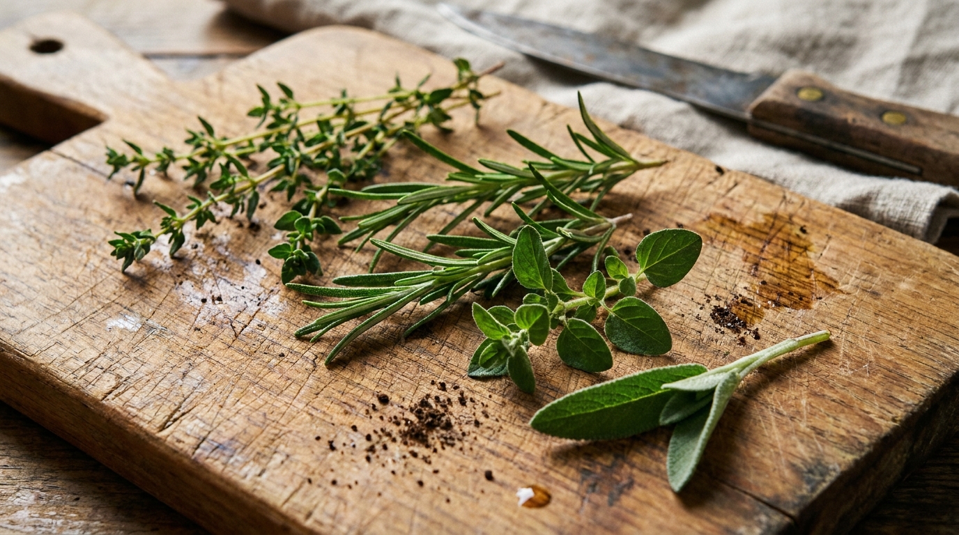 découvrez une omelette légère et savoureuse aux haricots verts croquants, délicatement parfumée au thym frais, parfaite pour un repas sain et gourmand.