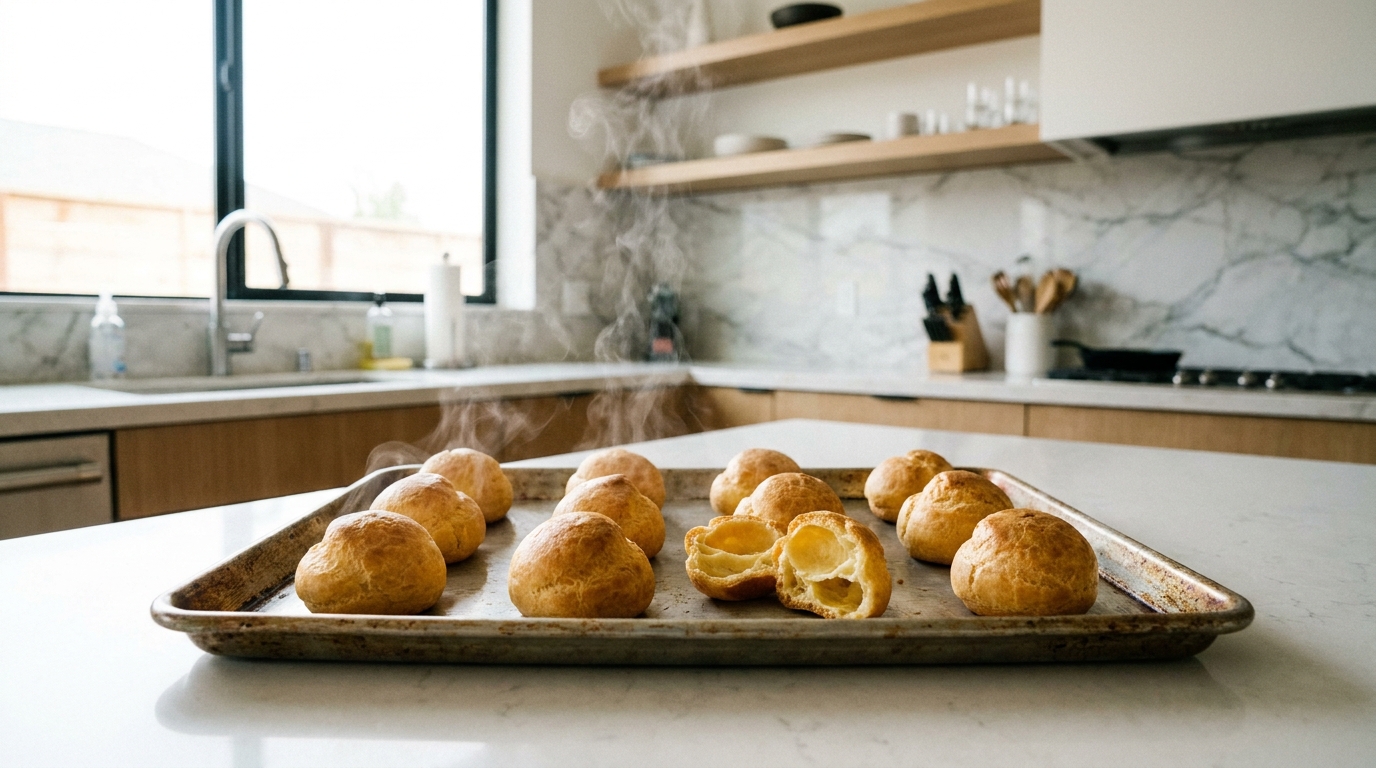 découvrez nos profiteroles légères préparées au thermomix, alliant gourmandise et équilibre pour un dessert sain et savoureux.