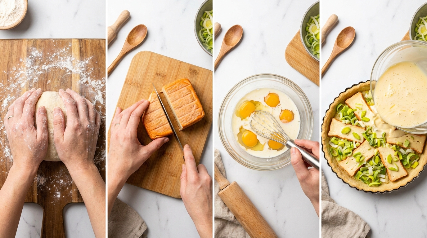 découvrez la recette gourmande de la quiche au maroilles, le roi des fromages, pour un délicieux repas convivial et savoureux.