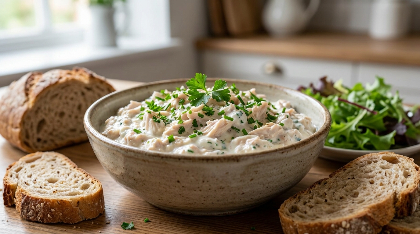 découvrez la recette légère et gourmande des rillettes de poulet allégées au yaourt, parfaite pour un apéritif sain et savoureux.