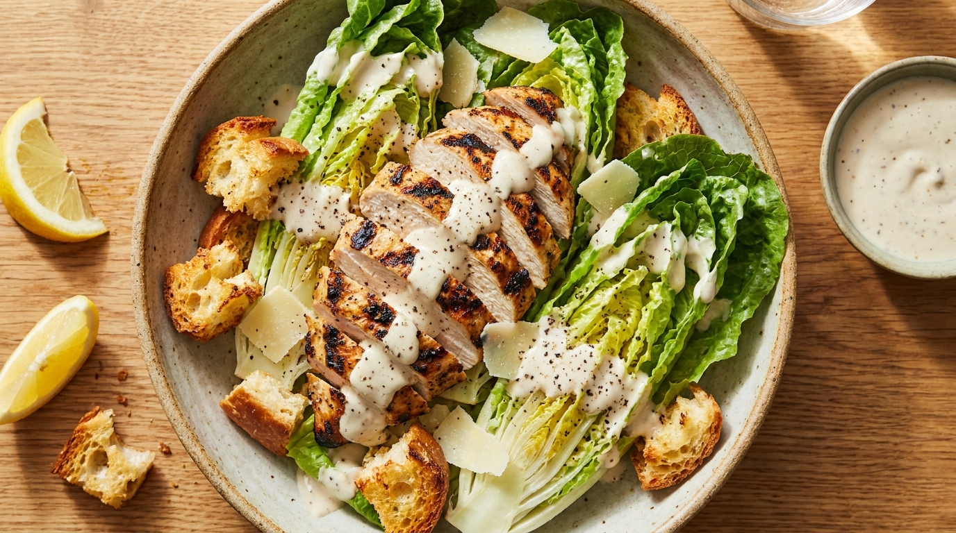 découvrez la recette authentique de la salade césar, ses ingrédients traditionnels et tous les secrets pour réaliser cette salade emblématique chez vous.