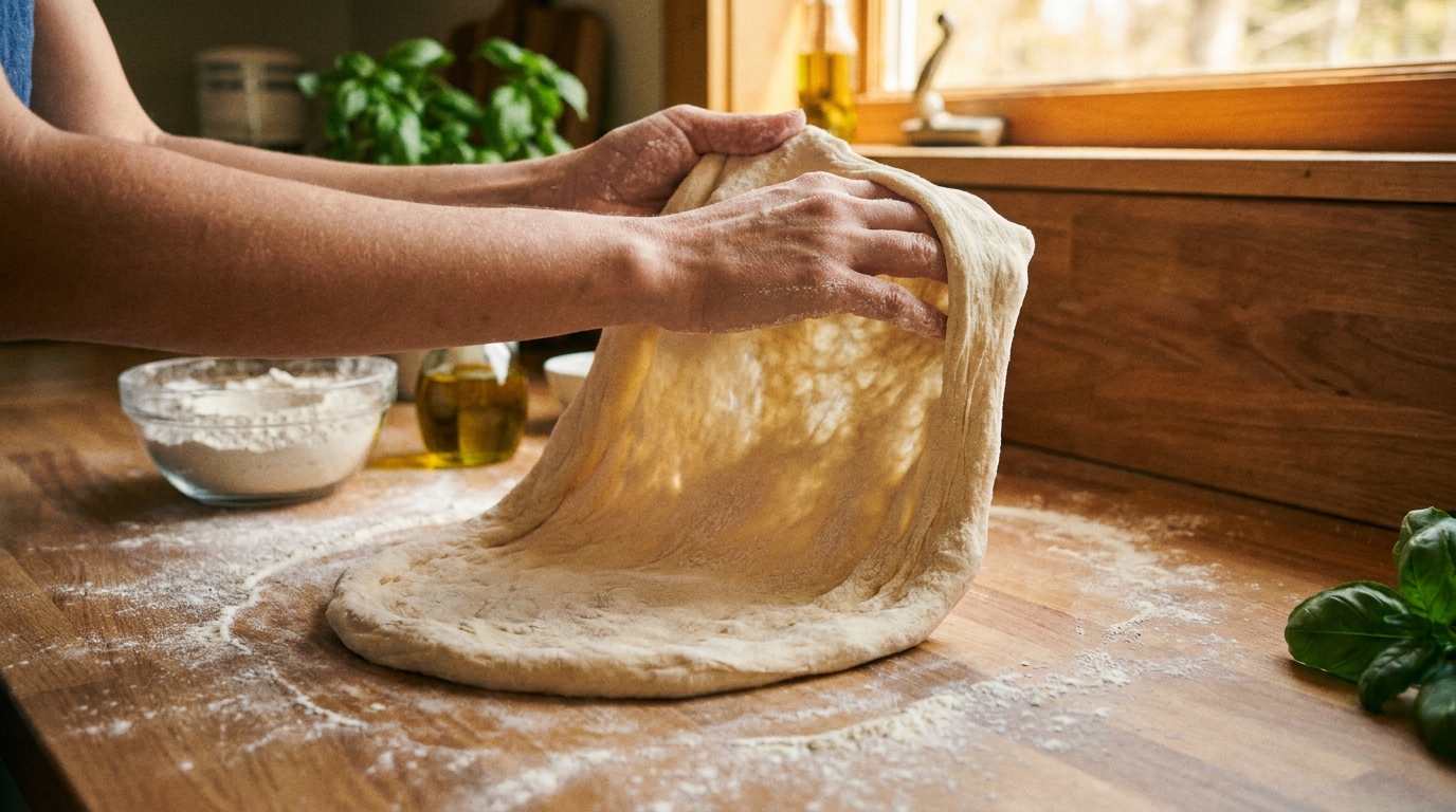 découvrez notre pizza gourmande garnie de fromage de chèvre frais, inspirée des saveurs authentiques de majorque pour un délice unique.