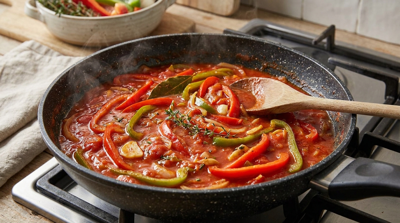 découvrez la recette des tagliatelles légères à la basquaise, alliant saveurs gourmandes et ingrédients sains pour un repas équilibré et délicieux.