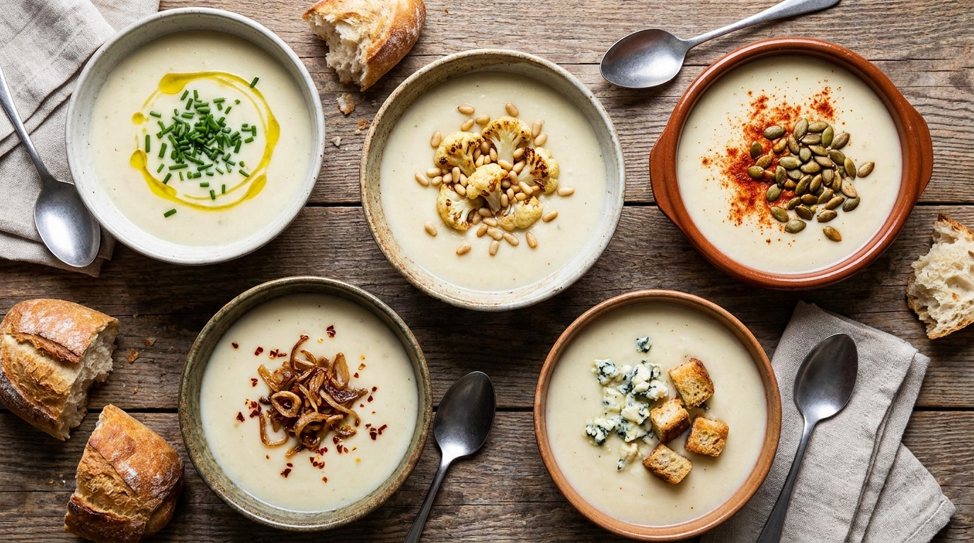découvrez notre recette simple et saine de velouté léger de chou-fleur, idéale pour un repas gourmand et équilibré à adopter dès aujourd'hui.
