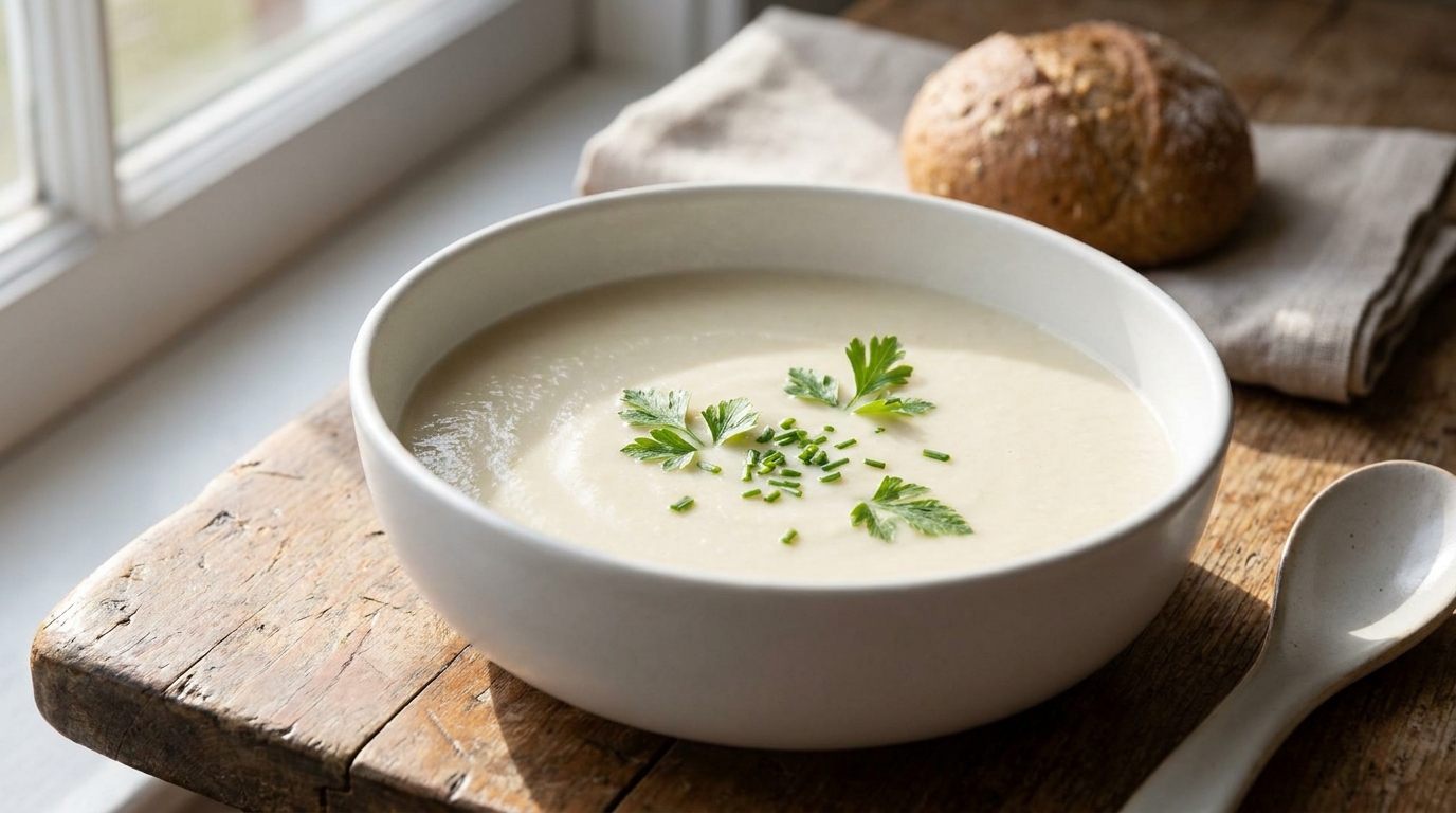 découvrez notre recette simple et saine de velouté léger de chou-fleur, idéale pour un repas gourmand et équilibré à adopter au quotidien.