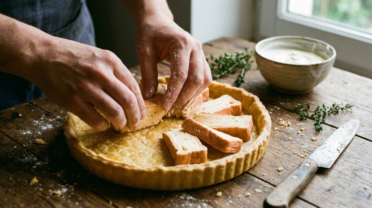 découvrez la recette authentique de la flamiche au maroilles, un plat traditionnel du nord de la france, riche en saveurs fromagères, à déguster en famille ou entre amis.