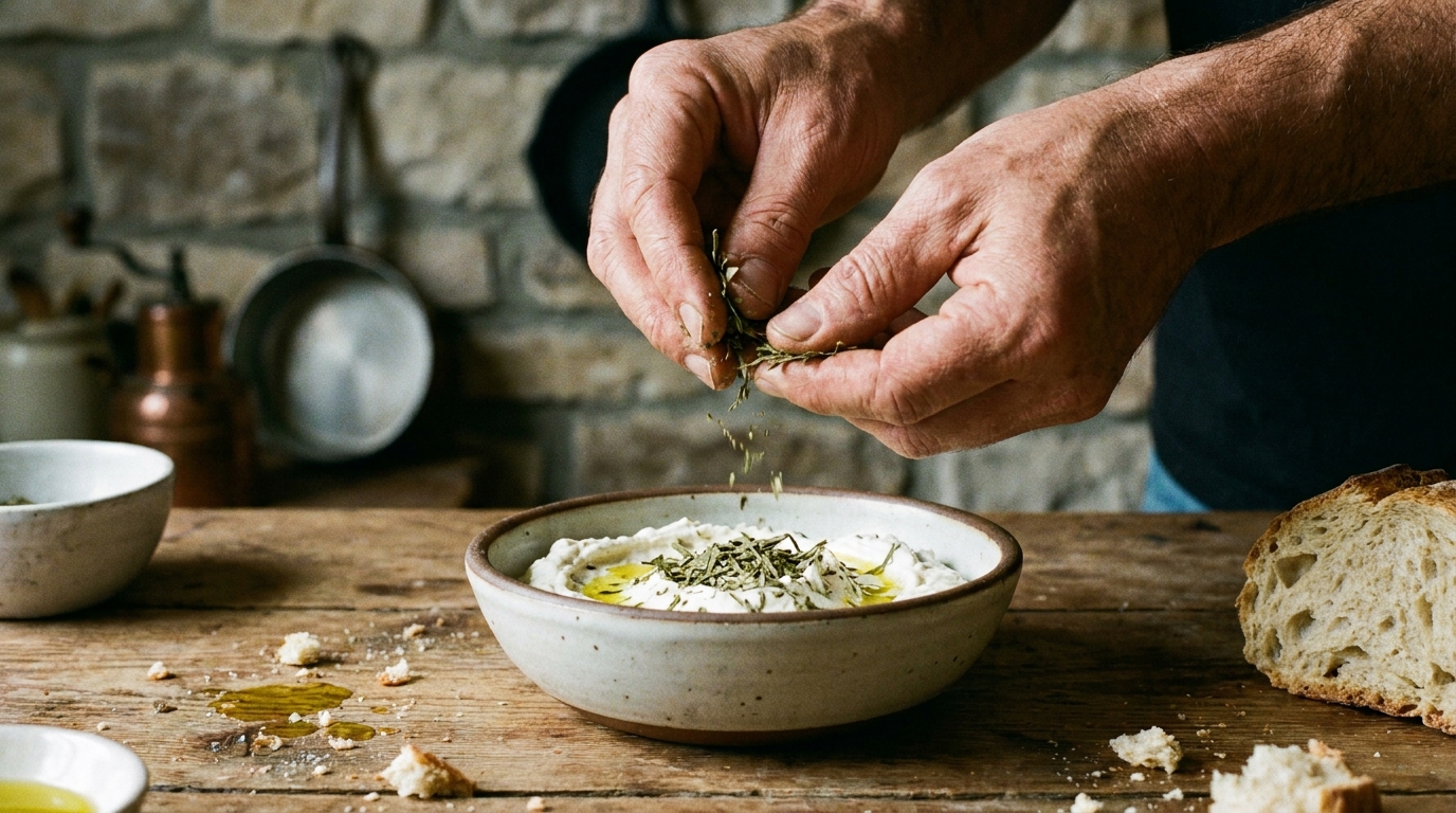 découvrez notre dip crémeux au fromage de chèvre, miel et estragon, une recette parfaite pour sublimer vos apéritifs avec des saveurs douces et raffinées.