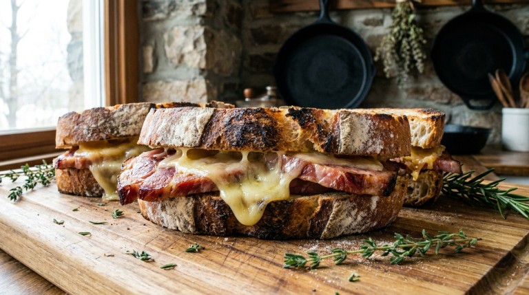 découvrez notre recette savoureuse de sandwichs au fromage et jambon de pays, pour des délices rustiques pleins de saveurs authentiques et simples à préparer.