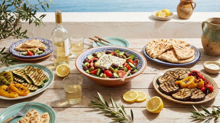 découvrez notre recette simple et savoureuse de salade grecque au fromage de brebis, parfaite pour un repas frais et gourmand.