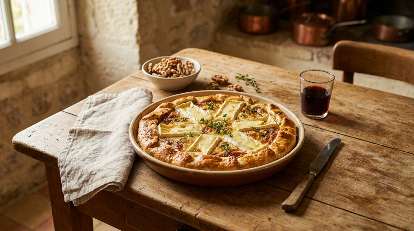 découvrez notre délicieuse tourte campagnarde au camembert, une recette gourmande et facile à réaliser qui ravira vos papilles à chaque bouchée.