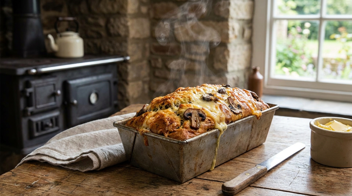 découvrez notre recette facile et gourmande de cake savoureux aux champignons et fromage fondant, parfait pour un repas convivial et délicieux.