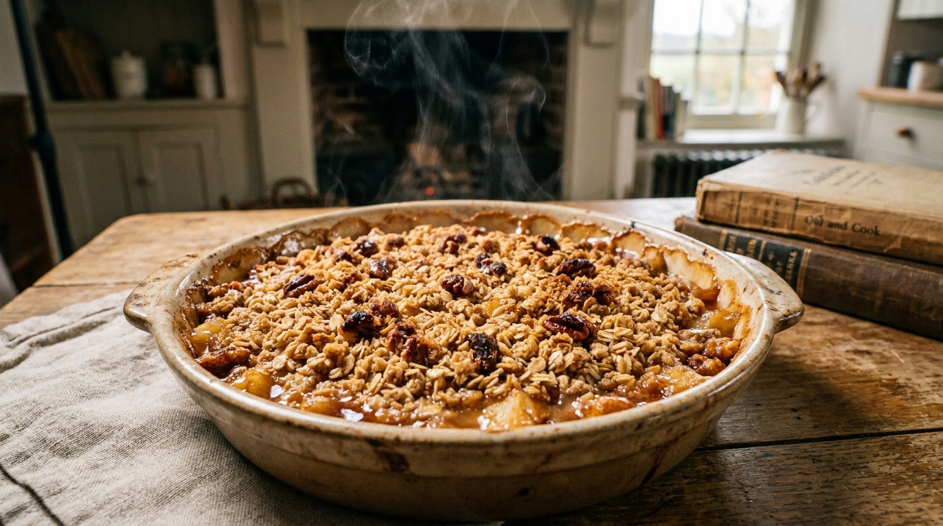 découvrez notre recette légère et facile de crumble pomme-poire à la cannelle, un dessert gourmand et parfumé parfait pour toutes les occasions.