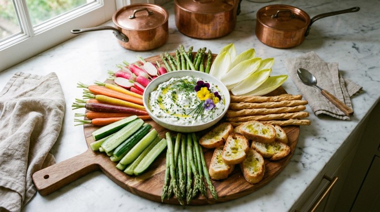 découvrez notre recette incontournable de dip crémeux aux herbes fraîches et fromage de chèvre, parfait pour vos apéritifs gourmands et faciles à réaliser.