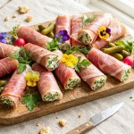 découvrez la recette simple et rapide des délicieux roulés de jambon au fromage frais, ail et fines herbes, parfaits pour un apéritif gourmand ou un repas léger.