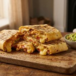 découvrez notre recette express de wrap au guacamole frais, fromage fondant et bacon croustillant, un délice rapide et savoureux à savourer sans attendre.