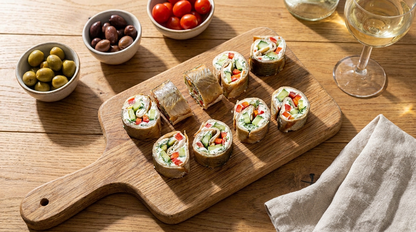 découvrez nos délicieux wraps légers aux poissons fumés, faciles à préparer et à rouler, parfaits pour un repas rapide et savoureux.